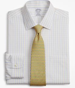 Regent Fitted Dress Shirt, Non-Iron Grid Check