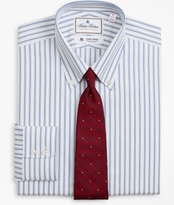 Luxury Collection Madison Classic-Fit Dress Shirt, Button-Down Collar Stripe