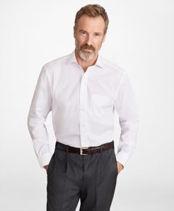 Madison Classic-Fit Dress Shirt, Performance Non-Iron With Coolmax, Ainsley Collar Twill