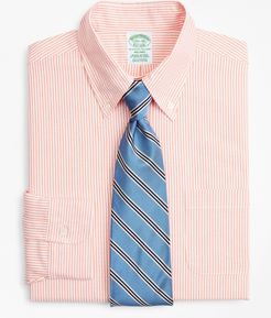 Original Polo Button-Down Oxford Milano Slim-Fit Dress Shirt, Stripe