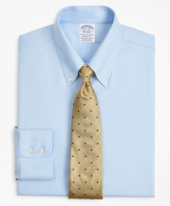 Stretch Regent Fitted Dress Shirt, Non-Iron Twill Button-Down Collar