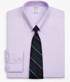Stretch Regent Fitted Dress Shirt, Non-Iron Royal Oxford Button-Down Collar
