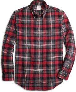 Madison Fit Flannel Graph Plaid Sport Shirt