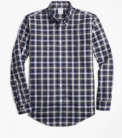 Non-Iron Regent Fit Dress Gordon Tartan Sport Shirt