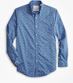 Luxury Collection Madison Classic-Fit Sport Shirt, Button-Down Collar Floral Print