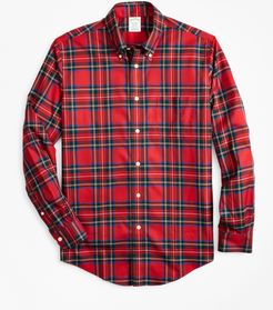 Non-Iron Milano Fit Tartan Sport Shirt