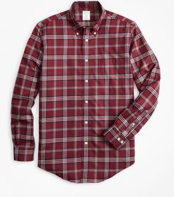 Non-Iron Milano Fit Signature Tartan Sport Shirt