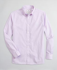 Luxury Collection Madison Classic-Fit Sport Shirt, Button-Down Collar Check