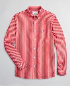 Luxury Collection Milano Slim-Fit Sport Shirt, Button-Down Collar Bold Stripe