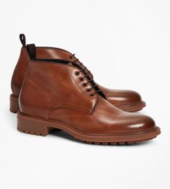 1818 Footwear Lug-Sole Leather Chukka Boots