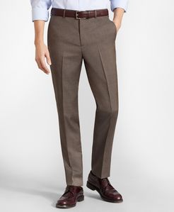 Brooksflex™ Milano-Fit Wool Trousers, Unfinished Hem