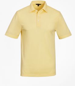 Premium Extra-Fine Supima Cotton Pique Short-Sleeve Polo Shirt