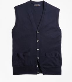 Brookstech™ Merino Wool Button-Front Vest