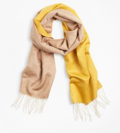 Double-Face Silk And Cashmere Scarf
