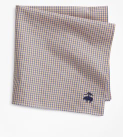 Two-Tone Gingham Pocket Square