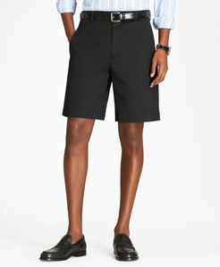 Flat Front Stretch Advantage Chino Shorts