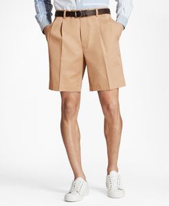 Pleat Front Stretch Advantage Chino Shorts