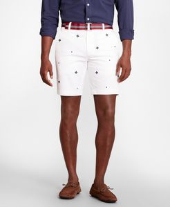 Foulard Embroidered Shorts