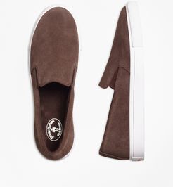 Suede Slip-On Sneakers