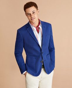 Stretch Cotton Three-Button Sport Coat