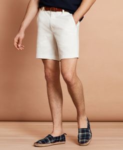 Garment-Dyed Stretch Chino 7" Shorts