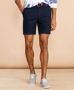 Cotton-Linen 7" Chino Shorts