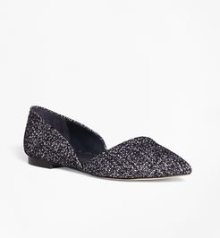 Leather Boucle D'orsay Flats