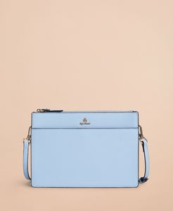 Saffiano Leather Cross-Body Bag