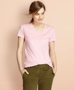 Garment-Dyed V-Neck T-Shirt