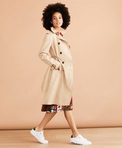 Cotton Twill Trench Coat