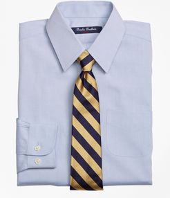 Boys' Non-Iron Supima Pinpoint Cotton Forward Point Dress Shirt