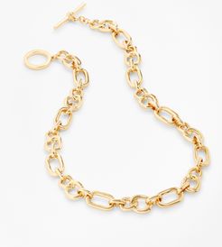 Gold-Plated Chain Necklace