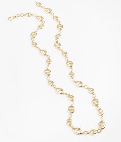 Gold-Plated BB-Link Chain Necklace