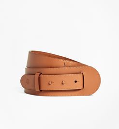 Leather Pin-Closure Belt