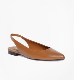 Patent Leather Sling-Back Flats