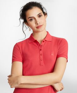 Stretch Supima Cotton Pique Polo Shirt