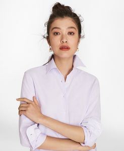 Classic-Fit Supima Cotton Oxford Forward-Point Shirt