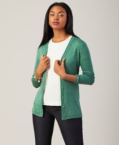 Merino Wool Long Cardigan