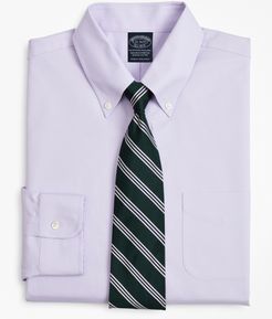 Stretch Big & Tall Dress Shirt, Non-Iron Pinpoint Button-Down Collar