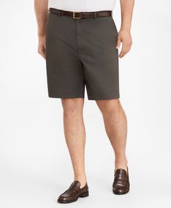 Big & Tall Flat Front Stretch Advantage Chino Shorts