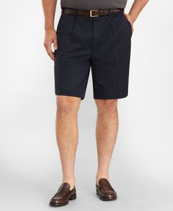 Big & Tall Pleat Front Stretch Advantage Chino Shorts