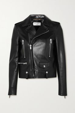 Perfecto Leather Biker Jacket - Black