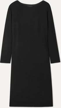 Larina Crepe Dress - Black