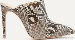 Amaliah Python Mules - Snake print