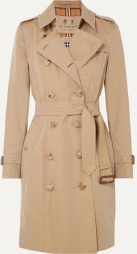 The Chelsea Cotton-gabardine Trench Coat - Beige