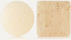 Ma'amoul Soap Rose Of Damascus And Almond Exfoliant Refill Duo