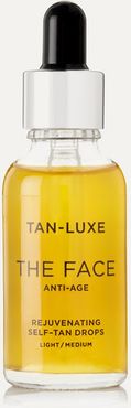 The Face Anti-age Rejuvenating Self-tan Drops - Light/medium, 30ml