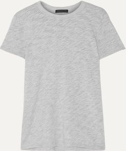Schoolboy Slub Supima Cotton-blend Jersey T-shirt - Gray