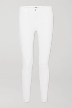 Maria High-rise Skinny Jeans - White