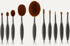 Elite Smoke 10 Brush Set - Gray